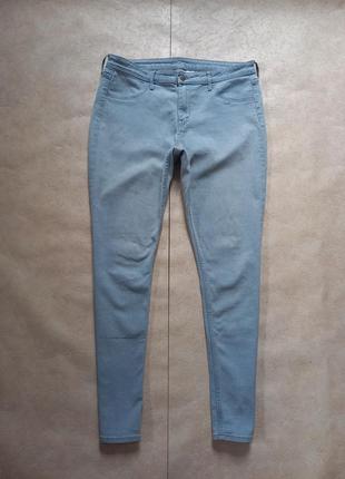 Брендовые джинсы скинни с высокой талией h&m, 16 pазмер.1 фото