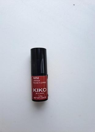 Кремовая матовая мини помада kiko milano