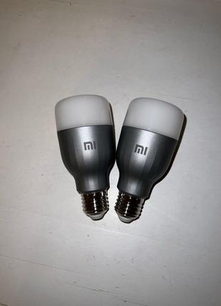 Розумні лампи xiaomi yeelight led wi-fi colorful smart bulb1 фото