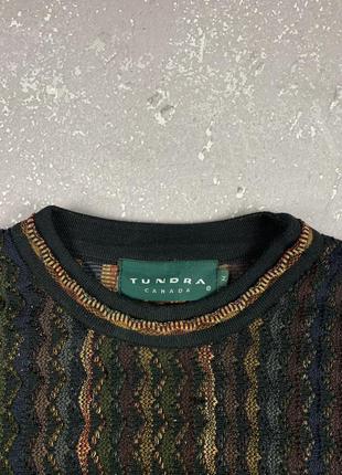 Tundra canada vintage свитер винтаж в стиле coogi5 фото