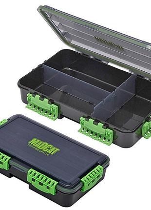 Коробка для приманок dam madcat tackle box 1 відділення + 2 перегородки 35х22х8см