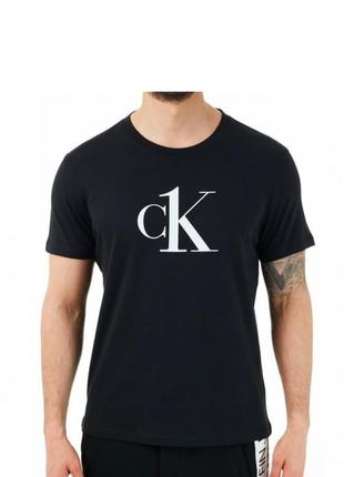 Мужская футболка calvin klein ck черная кельвин клян