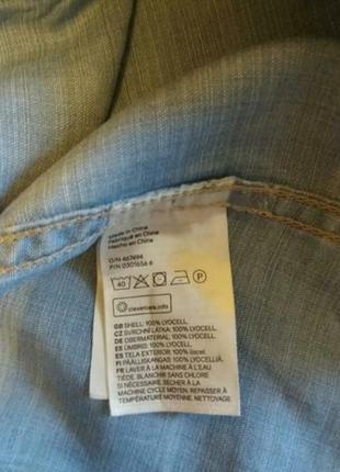 Джинсовое платье-рубашка denim 6