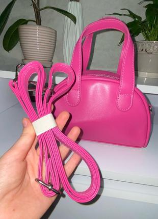 Розовая сумка sinsay3 фото