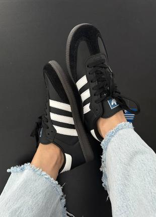 Женские кеды adidas samba4 фото