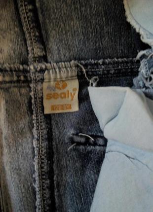 Модна стильна джинсова спідничка4 фото