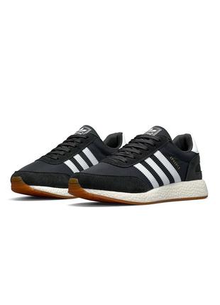 Adidas iniki темно-серые1 фото