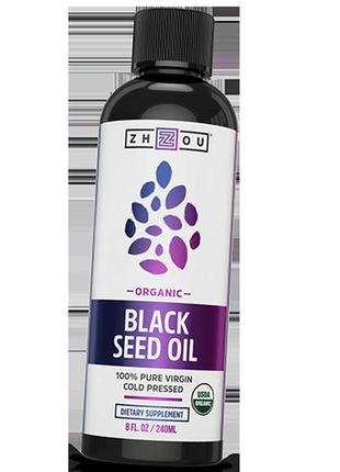 Масло черного тмина, black seed oil, zhou nutrition 240мл (71501002)