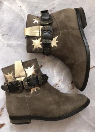 Ботинки казаки полусапожки