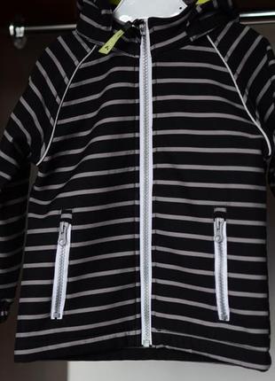 Курточка на тонкому флісі для хлопчика 80 р.