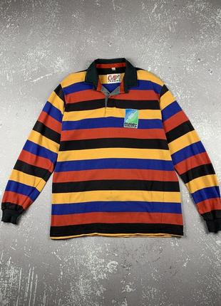 Cotton traders rugby world cup 1989 vintage регбійка поло лонгслів рідкісна