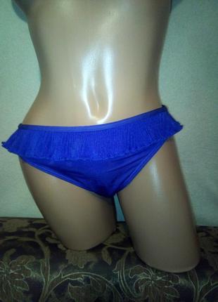 Яскраві жіночі плавки з рюшів 48/50р