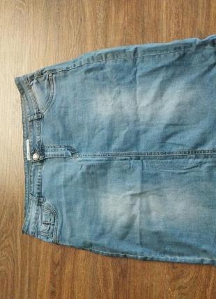Юбка джинсовая 38