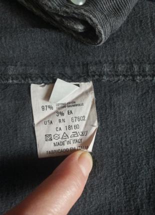 Фирменная оригинальная джинсовая рубашка-курточка -италия.5 фото