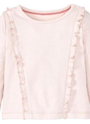 Хлопковый реглан,лонгслив на девочку lupilu германия