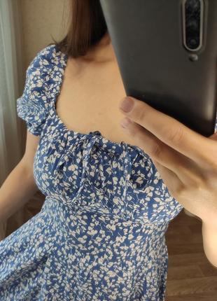 Новое платье голубое s m5 фото