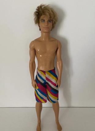 Одяг шорти для кена друга барбі barbie ken doll mattel blond rooted hair blue eyes 12"