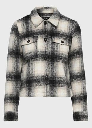 Куртка-рубашка, теплая рубашка, рубашка-жакет от бренда only6 фото