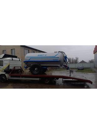 Мжт-8 вакумна бочка до мтз-892 для води чи з розкидачем навозу