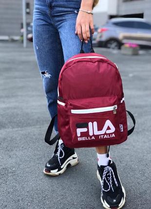 Рюкзак fila, спортивный рюкзак фила, портфель фила