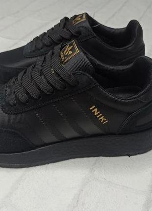 Кроссовки adidas inki 505-8 чёрные2 фото