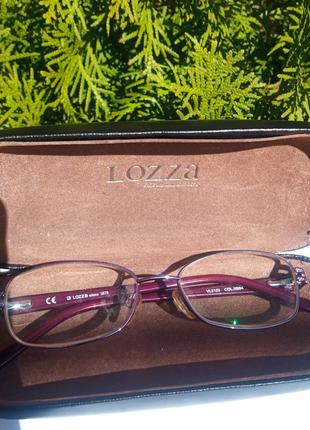 Очки - оправа для чтения от известного итальянского бренда lozza