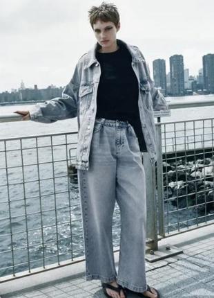 Zara джинсы размер s (36-38)