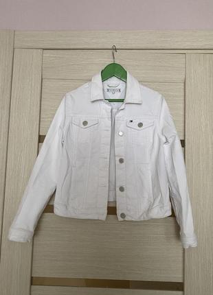 Пиджак джинсовый на девочку tommy hilfiger