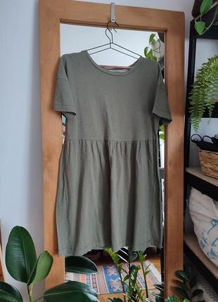 Сукня оливкова2 фото