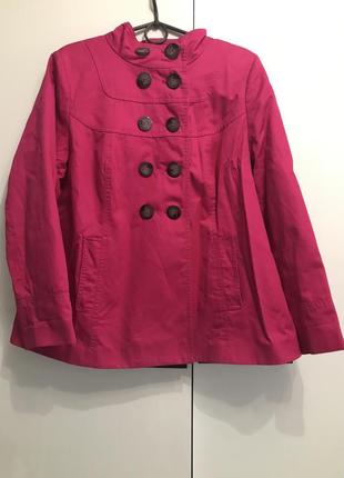 Тренч  куртка деми яплащ укороченный