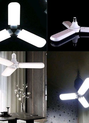 💡лампа  світлодіодна е27💡
 ukc fan blade bulb 45w white