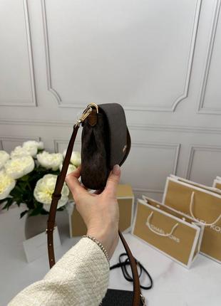 Сумка michael kors medium logo convertible crossbody bag оригинал3 фото