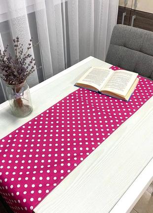 Ранер скатертина доріжка з тифлоновим покриттям для столу водонепронекний3 фото