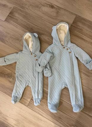 Демисезонный комбинезон carters 3m и 9m