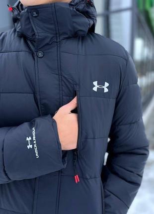 Зимова чоловіча парка under armour8 фото