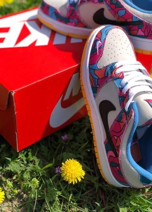 Nike sb dunk low para multi color4 фото