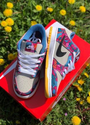 Nike sb dunk low para multi color7 фото