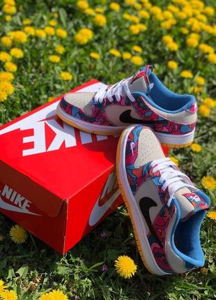 Nike sb dunk low para multi color5 фото