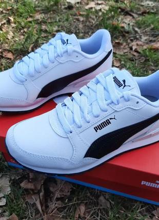 Кроссовки / кросівки puma st runner v3 leather big kids 37