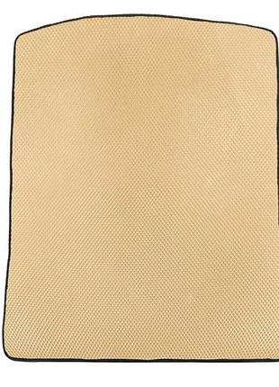 Коврик багажника v2 maxi (eva, полиуретановый, бежевый) для volkswagen caddy 2004-2010 гг