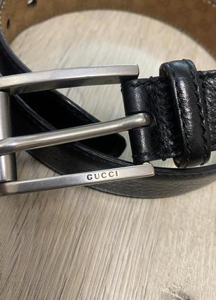 Gucci ремень оригинал кожа.