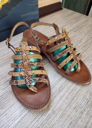 Босоножки, сандалии класса люкс, кожа р. 38