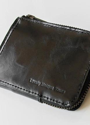 Шкіряний гаманець luy n15 чорний