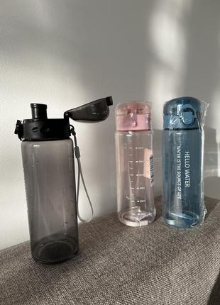Пляшка для води, бутилка в спортзал4 фото