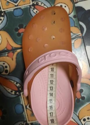 Босоножки  crocs.  eur  27'28.(16.6-17.4 см)6 фото