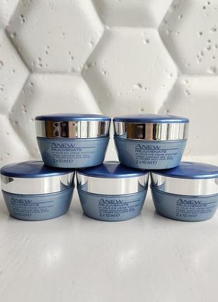 Система для кожи вокруг глаз эйвон день и ночь avon day night anew rejuvenate