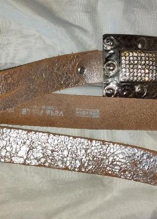 Ремень из натуральной кожи rastrelli. винтаж.