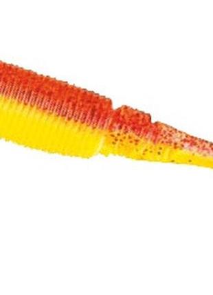 Силикон nomura rolling shad (съедобный) 100мм 9гр. цвет-087 (yellow red glitter) 6шт