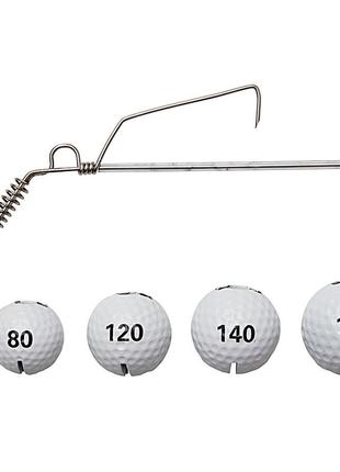 Оснащення dam madcat® golf ball jig system anti snag 140+180гр