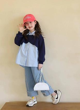 Кофта рубашка рубашка для девочки